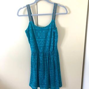 Teal Dress